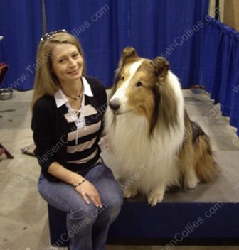 Helen and Lassie in 2007